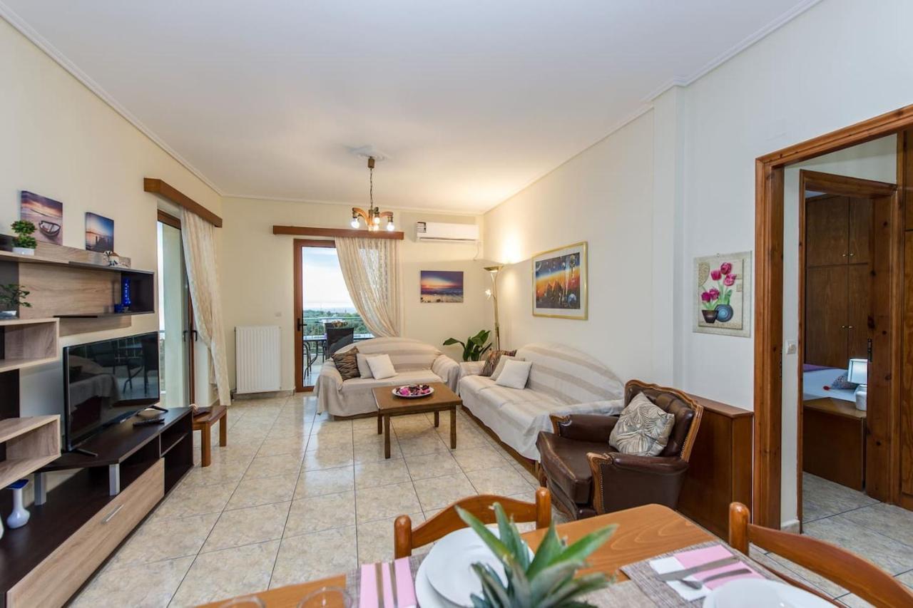 Breathtaking Sea View, Close To The Beach Kalamata Exteriér fotografie
